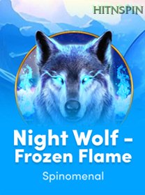 Night Wolf Frozen Flames