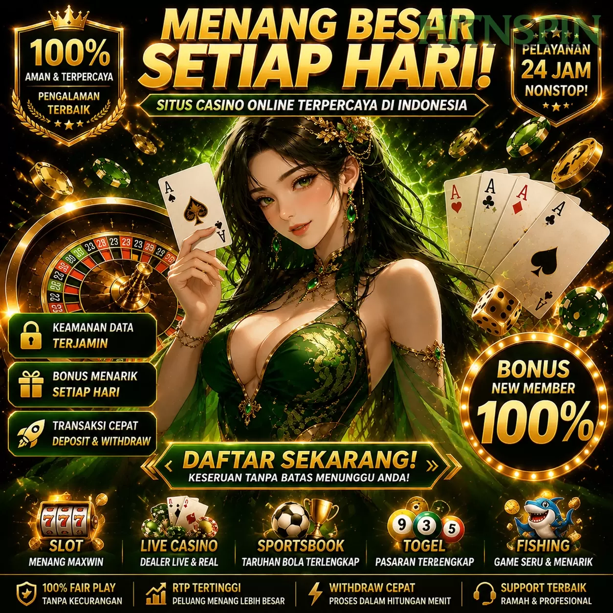 Cara Mendaftar dan Verifikasi Akun di hitnspin