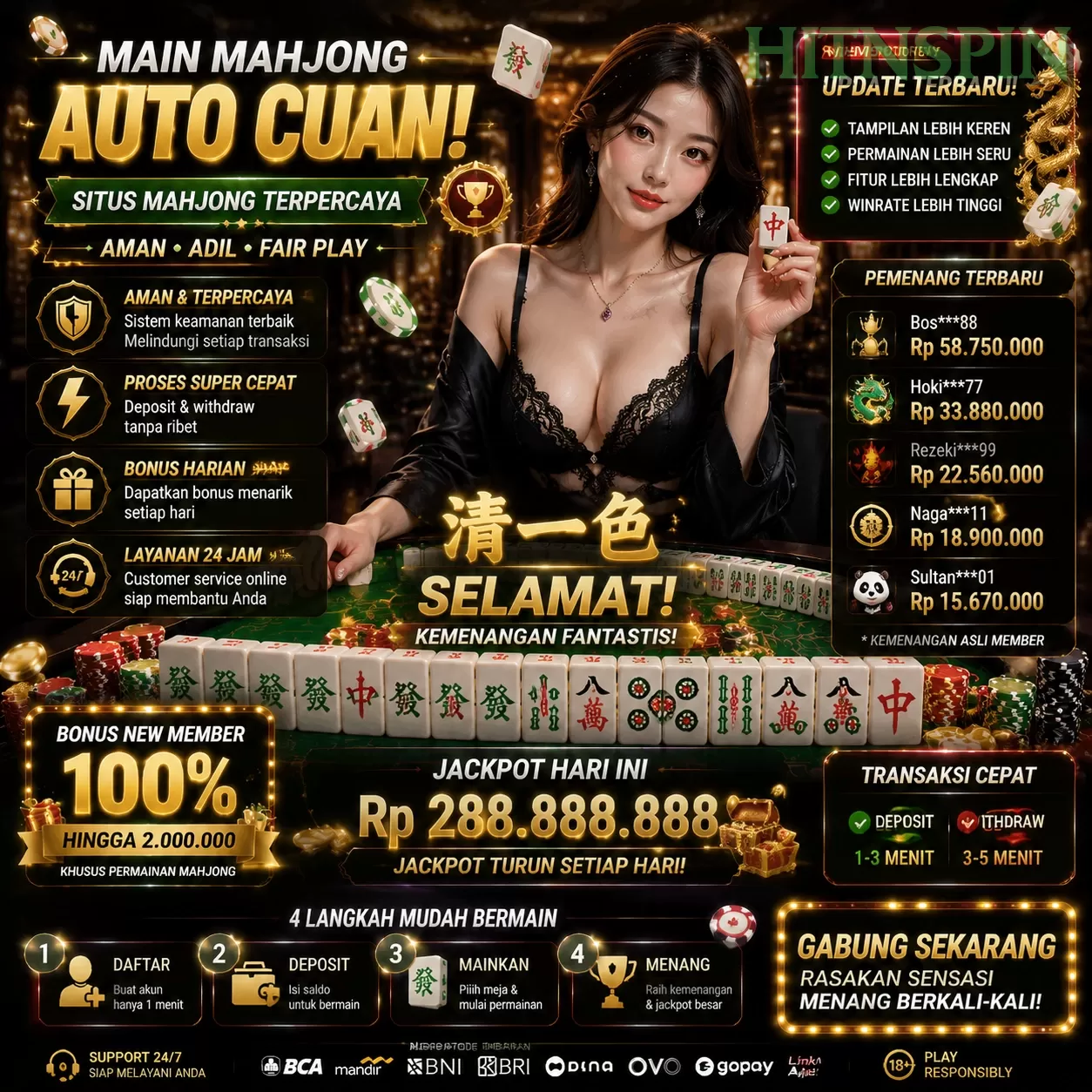 hitnspin Bonus Menarik